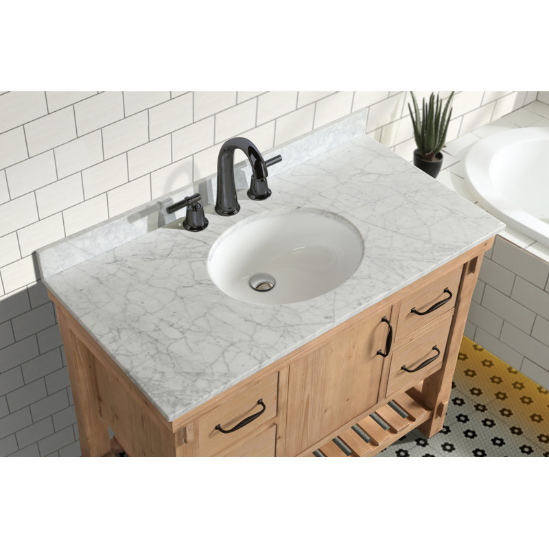 Three Posts™ Kordell 42'' Freestanding Single Bathroom Vanity with